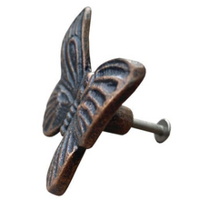 Load image into Gallery viewer, Butterfly Drawer Knob - Antique
