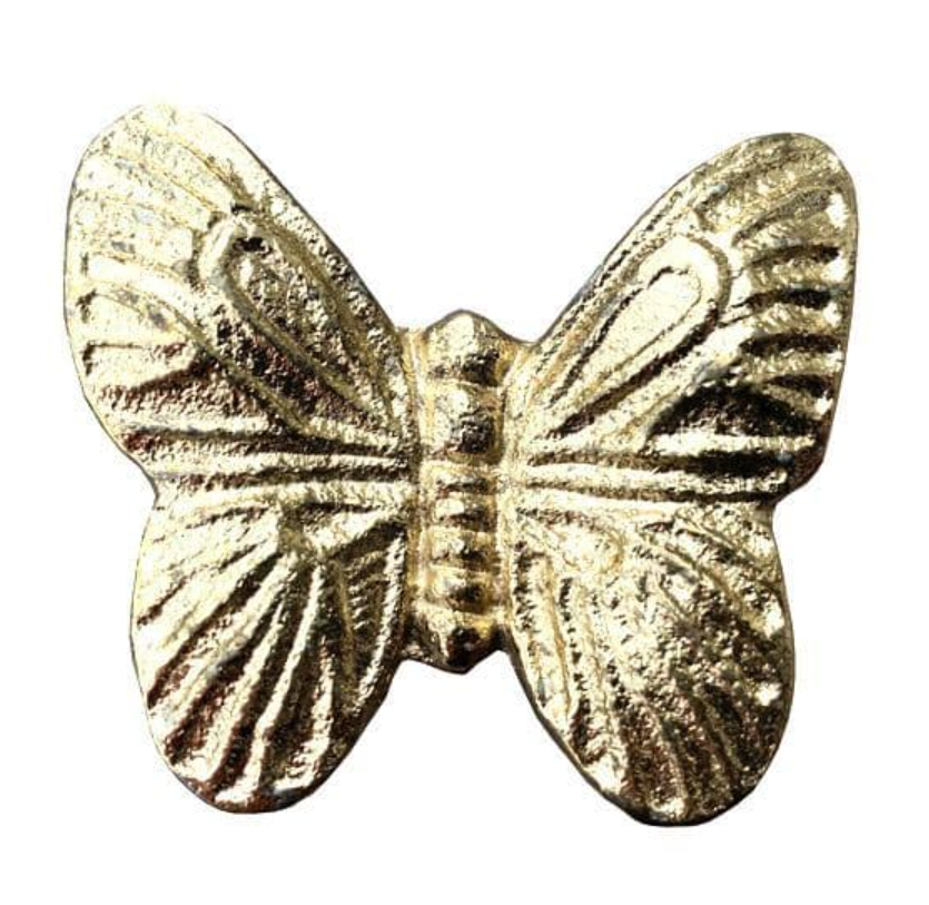 Butterfly Drawer Knob - Gold
