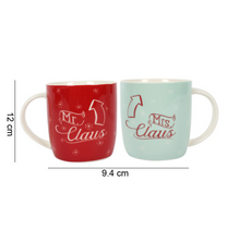 Load image into Gallery viewer, Mr &amp; Mrs Claus Mugs
