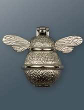 Load image into Gallery viewer, Brass Bumble Bee Door Knocker - Nickel/Chrome Finish
