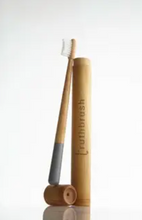 Load image into Gallery viewer, Truthbrush Soft Bamboo Toothbrush - White or Grey
