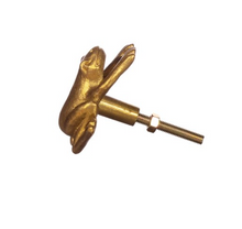 Load image into Gallery viewer, GOLD FROG DRAWER KNOB
