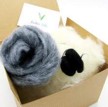 Load image into Gallery viewer, Blue Whale Needle Felting Kit
