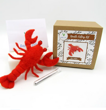 Load image into Gallery viewer, Red Lobster Needle Felting Kit
