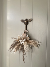 Load image into Gallery viewer, Brass bee Coat Hook - Heritage Finish
