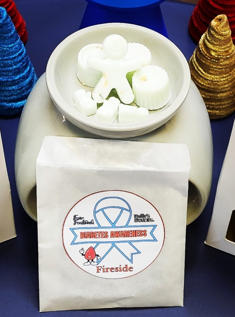 Diabetes awareness fundraiser - Polly's Scents Wax Melts in 2 gorgeous Scents