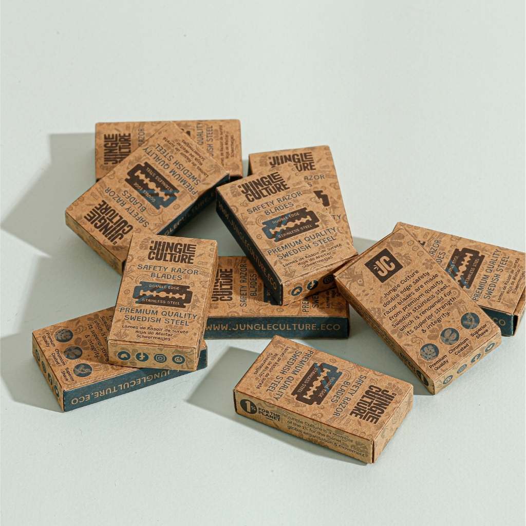 ****NEW*** Double Edge Safety Razor Blades | Jungle Culture (Pack of 10 blades)