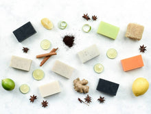 Load image into Gallery viewer, Jungle Culture Body Soap - Ginger &amp; Spice Solid Exfoliating Bar Soaps
