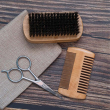 Load image into Gallery viewer, ****NEW*** Beard Comb | Wooden Beard Grooming Kit For Men
